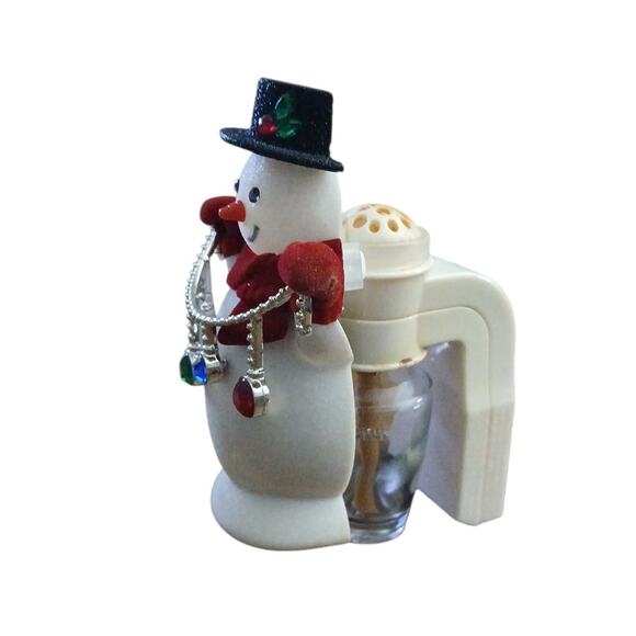 Bath & Body Works Snowman Nite Lite Wallflower Plug-In Diffuser Fragrance READ - Picture 4 of 8